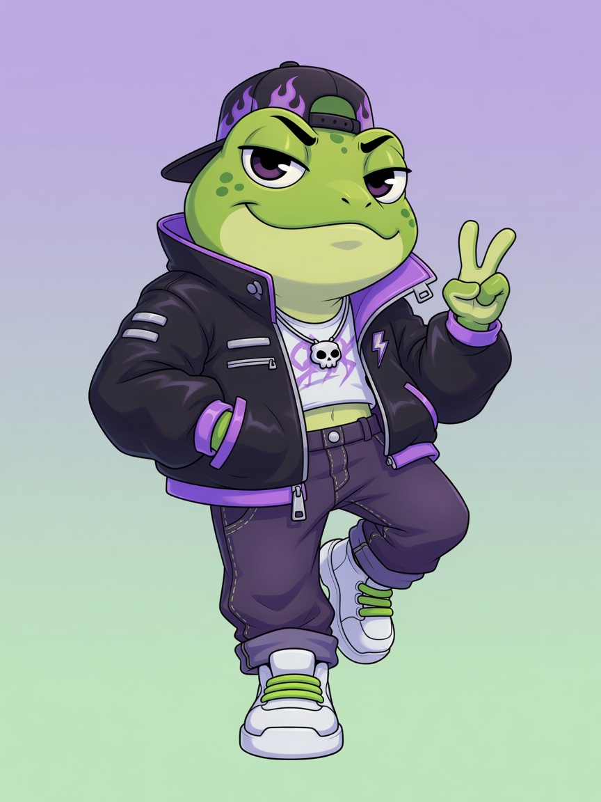 Confident Pepe